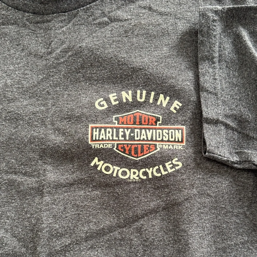 Harley-Davidson Men’s grey 2 pack Graphic T-Shirt - Picture 2 of 7